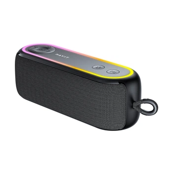 Портативна колонка HAVIT HV-SK810BT IPX5 12W RGB Black
