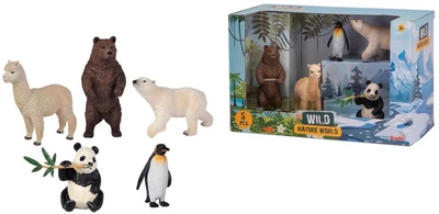 Набор игрушек Simba Nature World Wild Animals 104343104 (4006592094881)