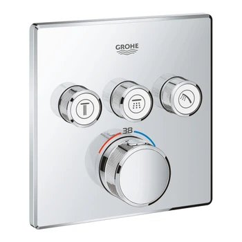 Змішувач для ванни GROHE SMARTCONTROL 29126000, хром, прихований монтаж