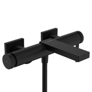 Змішувач для ванни HANSGROHE TECTURIS 73420670, чорний/матовий, настінний