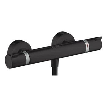 Змішувач для душу HANSGROHE ECOSTAT, чорний, настінний