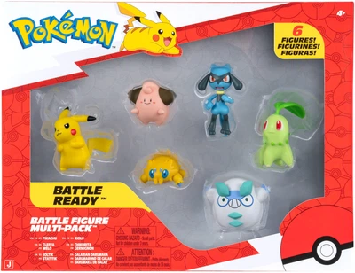 Набір фігурок Jazwares Pokemon Battle Figure 6 шт PKW4099 (191726756132)