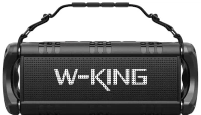 Głośnik bezprzewodowy Bluetooth W-KING D8 czarny (D8-ALL/BLK)