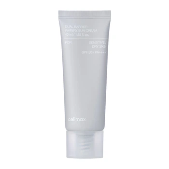 Увлажняющий солнцезащитный крем для лица 40 мл Celimax Dual Barrier Watery Sun Cream SPF50+ PA++++