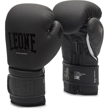 Рукавички для боксу 10 oz LEONE 1947 Чорний 230586