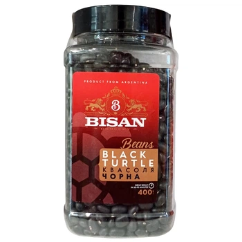 Квасоля чорна Bisan Black Turtle 400 г