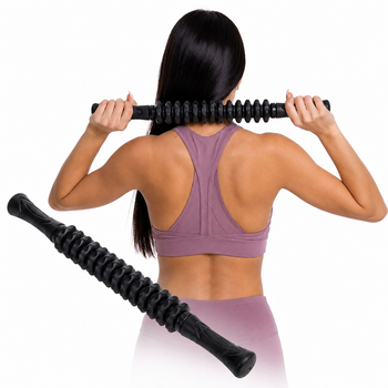 Массажер палка роликовый 13 массажеров SP-Sport Massager Bar 88104 Black
