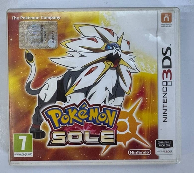 Картридж для Nintendo 3DS - Pokémon Sun, итальянская версия, Б/У