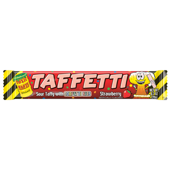 Жевательная конфета taffetti Toxic Waste со вкусом клубники Strawberry 20 г