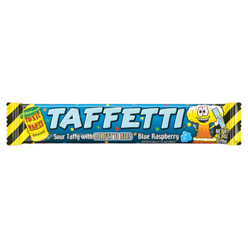 Жувальна цукерка taffetti Toxic Waste зі смаком синьої малини Blue Paspberry 20 г