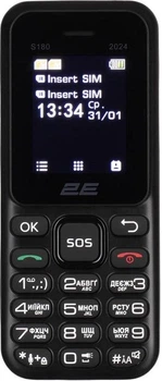 Мобільний телефон 2E S180 2024 Black