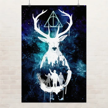 Постер Гаррі Поттер, Патронус, Harry Potter, Patronus, A3 42×28 см (id0780)