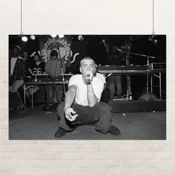 Постер Эминем, репер, Eminem, Slim Shady, рэпер, A3 28×42 см (id6401)