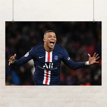 Постер Килиан Мбаппе, футболист, Kylian Mbappé, футболист, A3 28×42 см (id4736)
