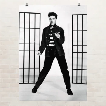 Постер Элвис Пресли, Elvis Presley, rockabilly, король рок-н-ролла, A3 42×30 см (id1744)