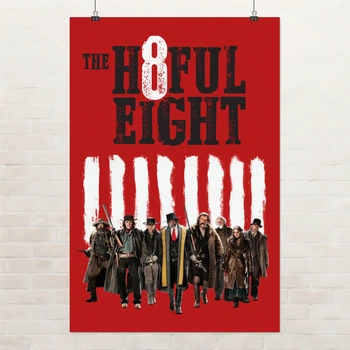 Постер Омерзительная Восьмёрка, Hateful Eight (2015), A3 42×28 см (id5722)