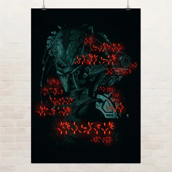 Постер Хищник, Predator, фантастика, боевик, A3 42×30 см (id7264)