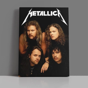 Интерьерная картина Металлика, Metallica, метал, рок, 42×30 см (id7175)