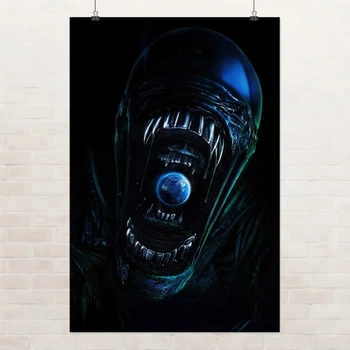 Постер Чужой:Земля, Alien:Earth, ужасы, сериал, ксеноморф, A3 42×28 см (id7064)