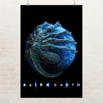 Постер Чужой:Земля, Alien:Earth, ужасы, сериал, ксеноморф, A3 42×28 см (id7061)
