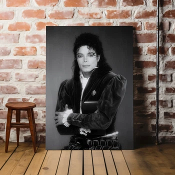 Интерьерная картина Майкл Джексон, Michael Jackson, декор в комнату меломана, 42×30 см (id3453)