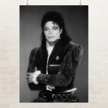 Постер Майкл Джексон, Michael Jackson, декор в комнату меломана, A3 42×30 см (id3453)
