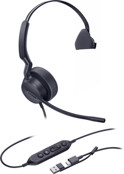 Zestaw słuchawkowy Yealink UH42 Mono Teams USB-C/A (6938818323087)