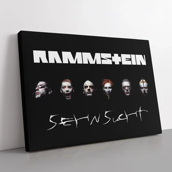 Інтер'єрна картина Рамштайн, Rammstein, Sehnsucht (1997), декор в кімнату меломана, 30×42 см (id0240)