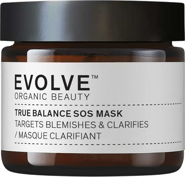 Маска для обличчя Evolve Organic Beauty True Balance SOS очищувальна 60 мл (5060200046272)