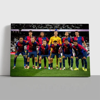 Интерьерная картина ФК Барселона, FC Barcelona 2024, 28×42 см (id6916)