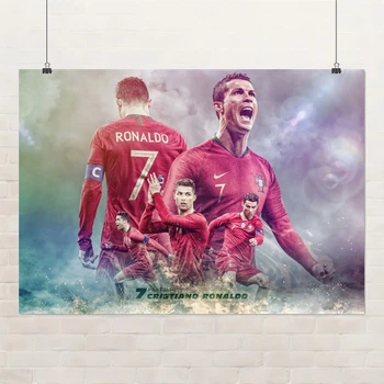 Постер Футболіст Кріштіану Роналду, Cristiano Ronaldo, спорт, футбол, A1 60×85 см (id6931)