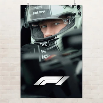 Постер "F1 Фильм", F1 the Movie (2025), Формула Один, гонки, болид, A3 42×28 см (id7031)