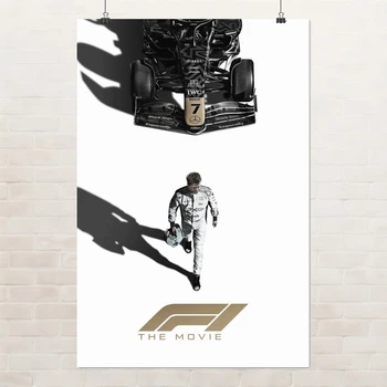 Постер "F1 Фільм", F1 the Movie (2025), Формула Один, гонки, болід, A3 42×28 см (id7030)