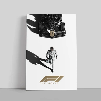 Интерьерная картина "F1 Фильм", F1 the Movie (2025), Формула Один, гонки, болид, 42×28 см (id7030)