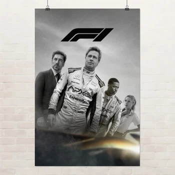 Постер "F1 Фильм", F1 the Movie (2025), Формула Один, гонки, болид, A3 42×28 см (id7034)