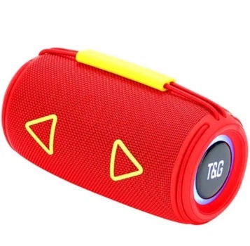Портативная колонка t&g tg657 red