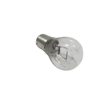 Лампа 12V P21W, цоколь BA15S BALATON стопы повороты, 1 контактная белая, 21 Вт (59797)