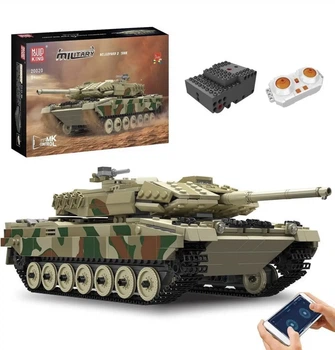 Конструктор танк ЛЕОПАРД LEOPARD 2 Tank Mould King Technik 20020 на 1091 детали с радиоуправлением