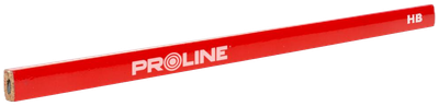 Zestaw ołówków murarskich Proline HB 245 mm 144 szt Czerwony 38244 (5903755382443)