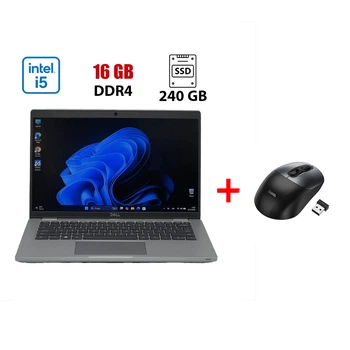 Ультрабук Dell Latitude 5430 / 14" (1920x1080) IPS / Intel Core i5-1235U (10 (12) ядер по 1.3 - 4.4 GHz) / 16 GB DDR4 / 240 GB SSD / Intel Iris Xe Graphics / WebCam б/у + Подарок Беспроводная мышь HOCO GM28
