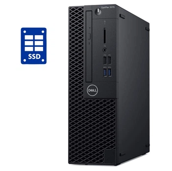 ПК Dell OptiPlex 3070 SFF / Intel Core i3-9100 (4 ядра по 3.6 - 4.2 GHz) / 8 GB DDR4 / 128 GB SSD / Intel UHD Graphics 630 б/у