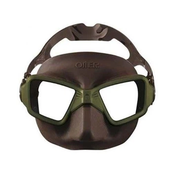 Маска Omer Zero 3 Olive Силікон 30% більше поля зору Швидкорегульована пряжка (501401ALP) (MA0200BR)