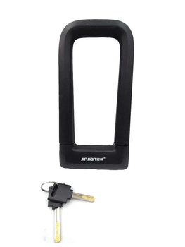 Велосипедний замок скоба U-Lock jinjian 626 SUO-019 протиугінний, замок-скоба для велосипеда та електросамоката з кріпленням