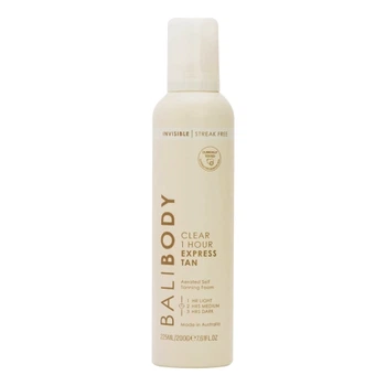 Bali Body Clear 1 Hour Express Self Tan - Прозрачный экспресс автозагар для тела 225мл