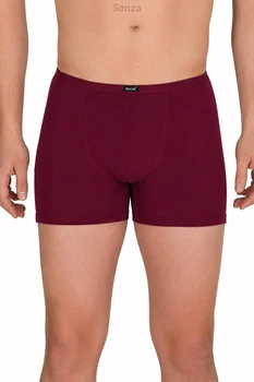 Мужские трусы боксеры Berrak 3XL бордовые (артикул 4488)