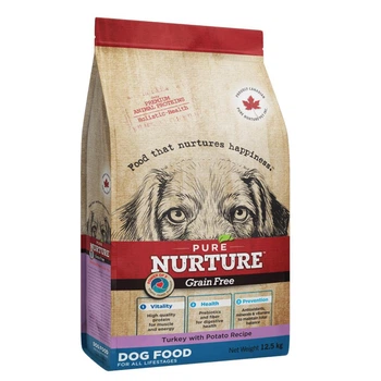 Сухой корм для собак на всех стадиях жизни Pure Nurture GrainFree Power of 3 Turkey with Potato с индейкой и картофелем 3 кг