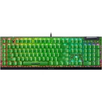 Клавиатура Razer BlackWidow V4 X Minecraft Edition, Green (RZ03-04704100-R3M1)