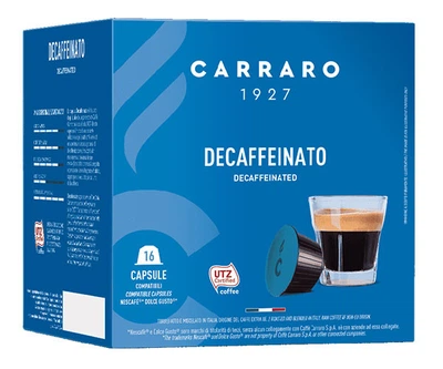 Кофе в капсулах Carraro Decaffeinato Dolce Gusto