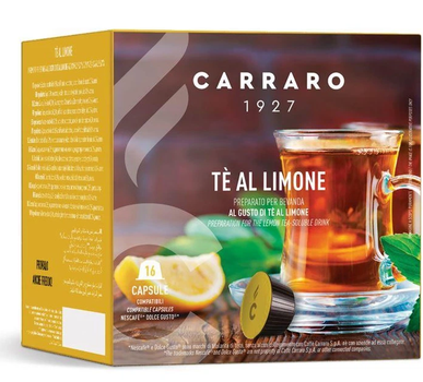 Чай в капсулах Carraro Tè al Limone Dolce Gusto