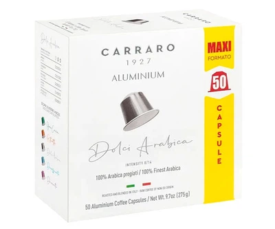 Кофе в капсулах Carraro Dolci Arabica Nespresso 50шт